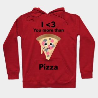 Pizza By Lamaj Hoodie